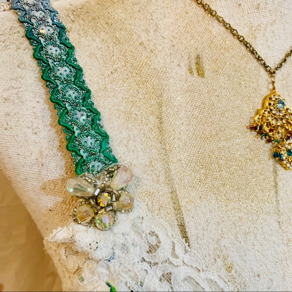 VINTAGE BETSEY JOHNSON UPCYCLED SLIP DRESS - Picture 3 of 7